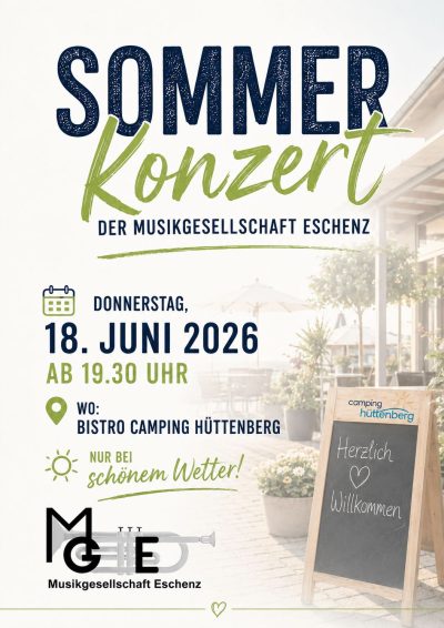 Flyer Sommer Konzert